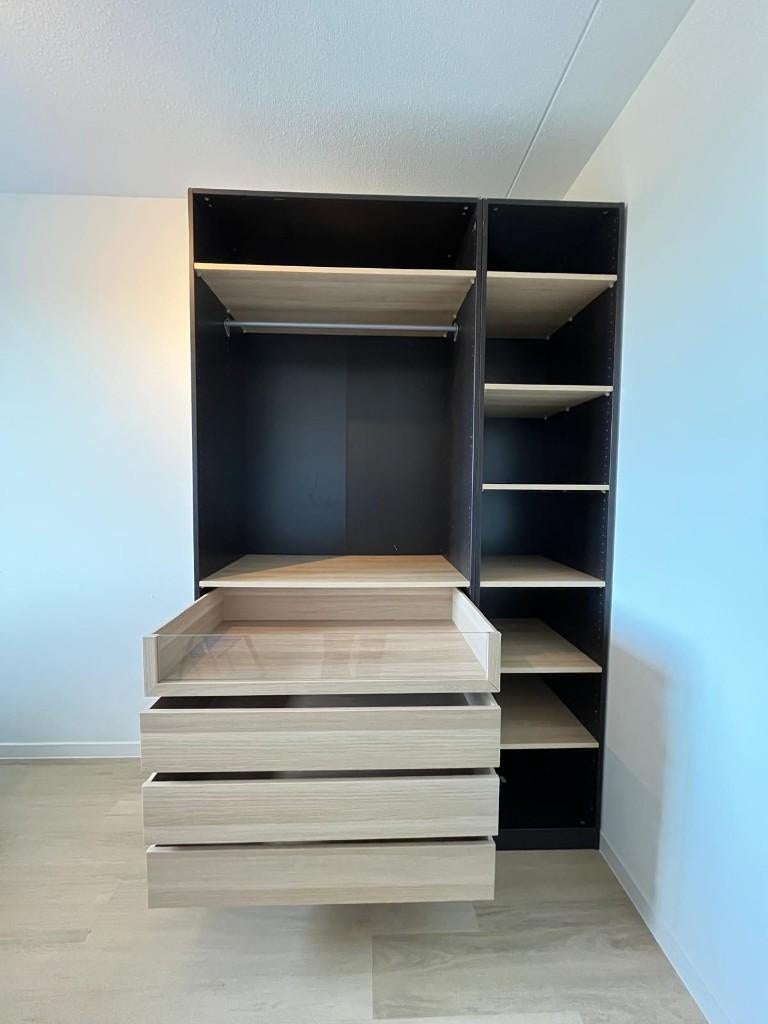 IKEA PAX kledingkast 150x58x236cm, Bezorg-/montageoptie, Met deur(en), IKEA PAX, Gebruikt, 200 cm of meer