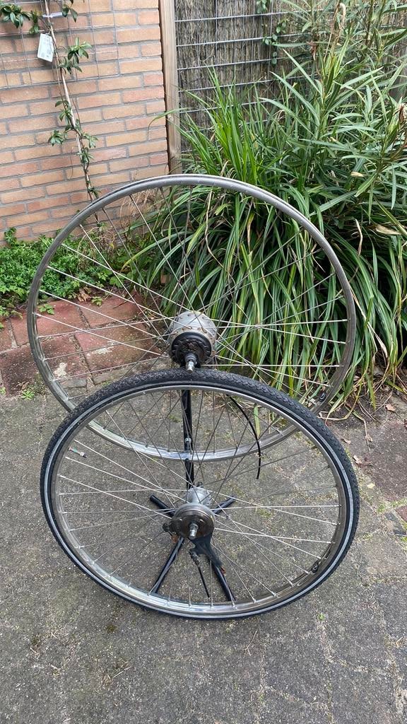 Wielset 28 inch shimano inter 7 speed, Fietsen en Brommers, Fietsonderdelen, Ophalen of Verzenden, Gebruikt