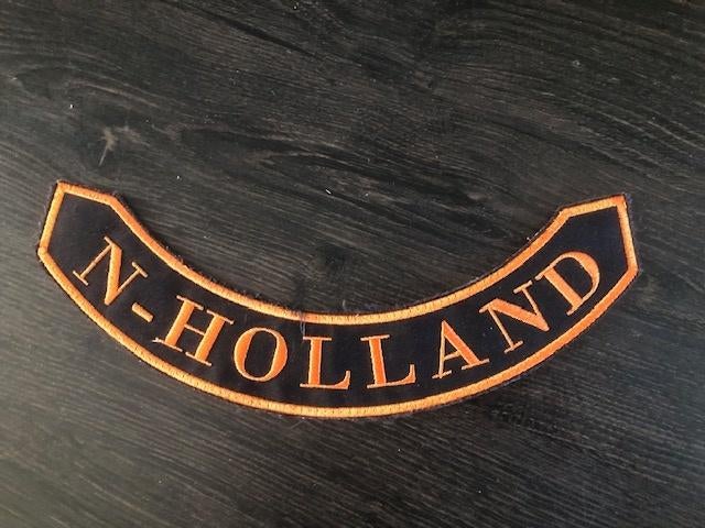 Harley Davidson Noord Holland Rocker opnaai embleem, Motoren, Overige typen, Dames, Harley Davidson. Origineel., Ophalen of Verzenden