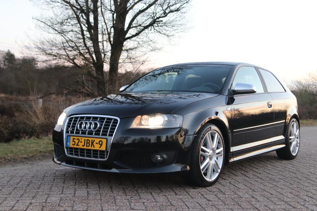 Audi S3 2.0 TFSI quattro, S3, Zwart, 4 cilinders, Zwart