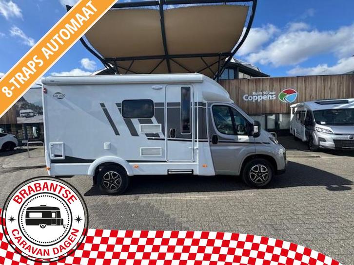 Carado T135 PRO + 140PK 8 TRAPS Automaat + €5900,-, Caravans en Kamperen, Campers, Bedrijf, tot en met 2, Half-integraal, Carado