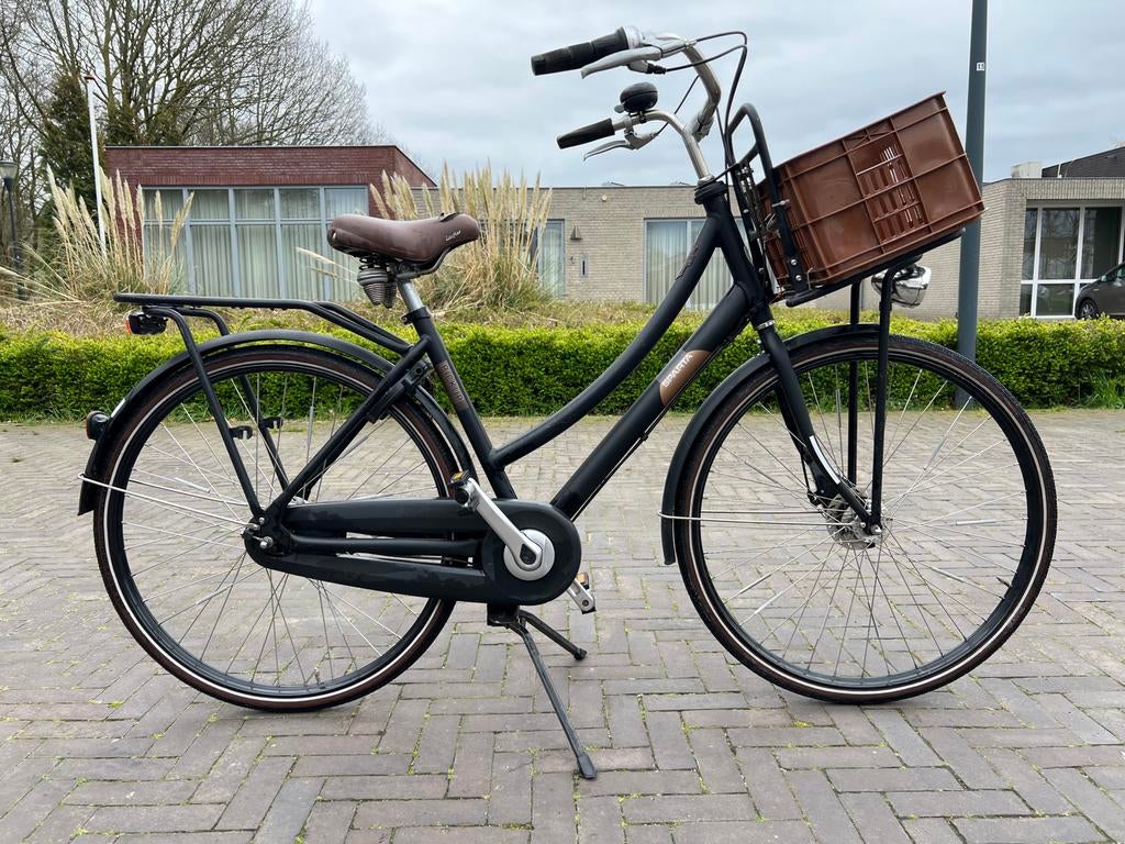 Sparta Pickup deluxe 7 speed met mandje 28 inch 48 cm, Ophalen, Sparta, Gebruikt, 47 tot 50 cm