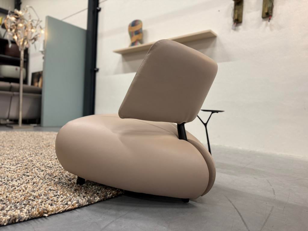 Nieuw Leolux Pallone Fauteuil Raffino leer Dove Stoel, Leolux, Pode Harvink Jori Rolf Benz Design on Stock Eyye Montis, Nieuw