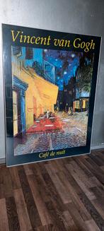 Ingelijste poster Vincent van Gogh 'Café de Nuit' 120x90 cm, Ophalen of Verzenden, Zo goed als nieuw