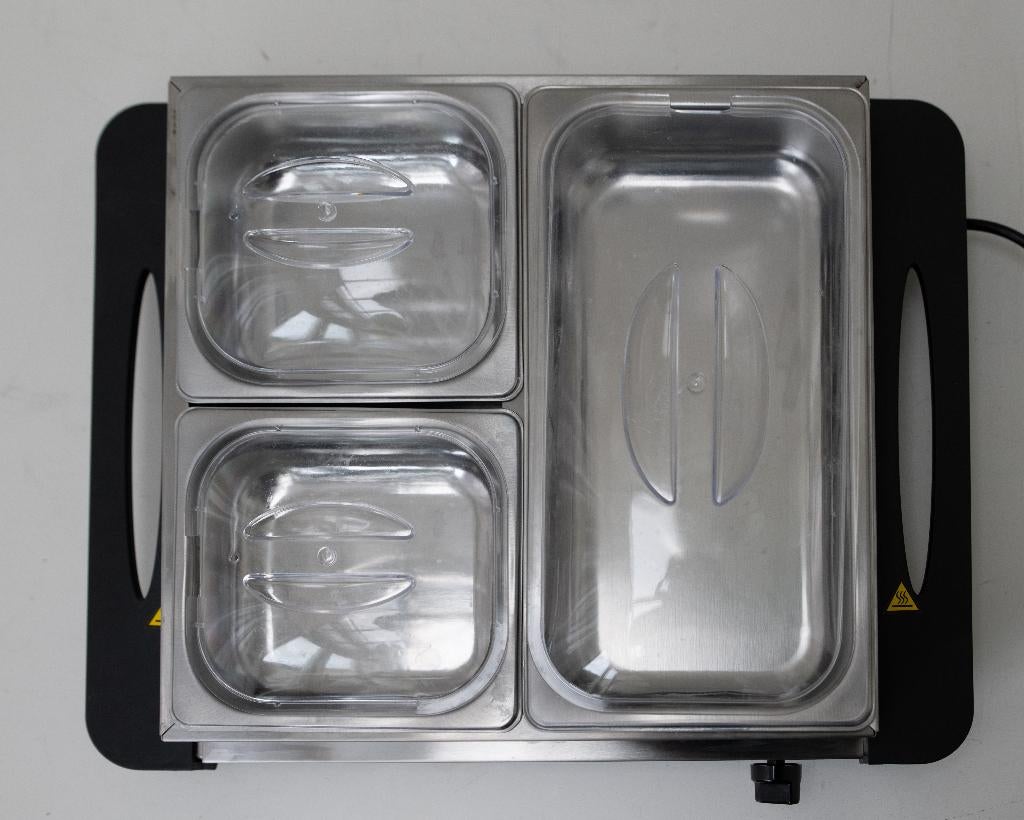 warmhoudschalen, Overige typen, Kunststof, Zilver, Ophalen of Verzenden