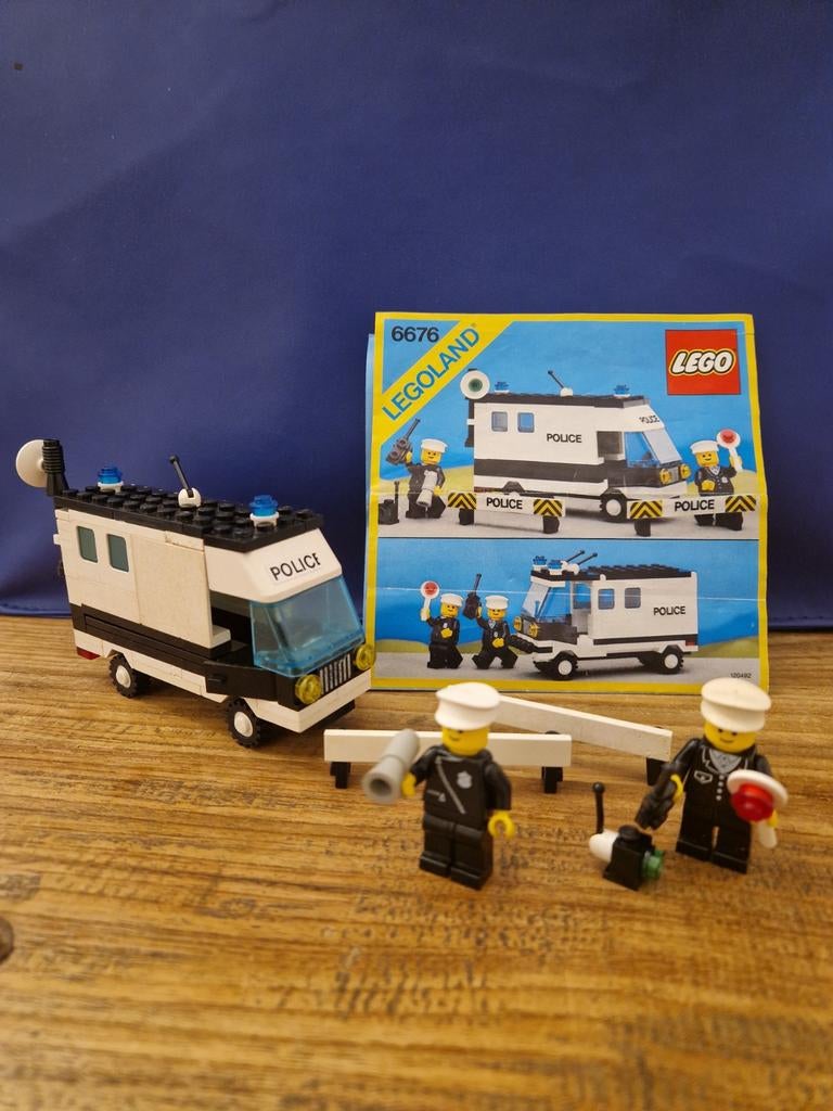 Lego 6676 - Mobile command unit (K), Kinderen en Baby's, Speelgoed | Duplo en Lego, Ophalen of Verzenden, Gebruikt, Complete set