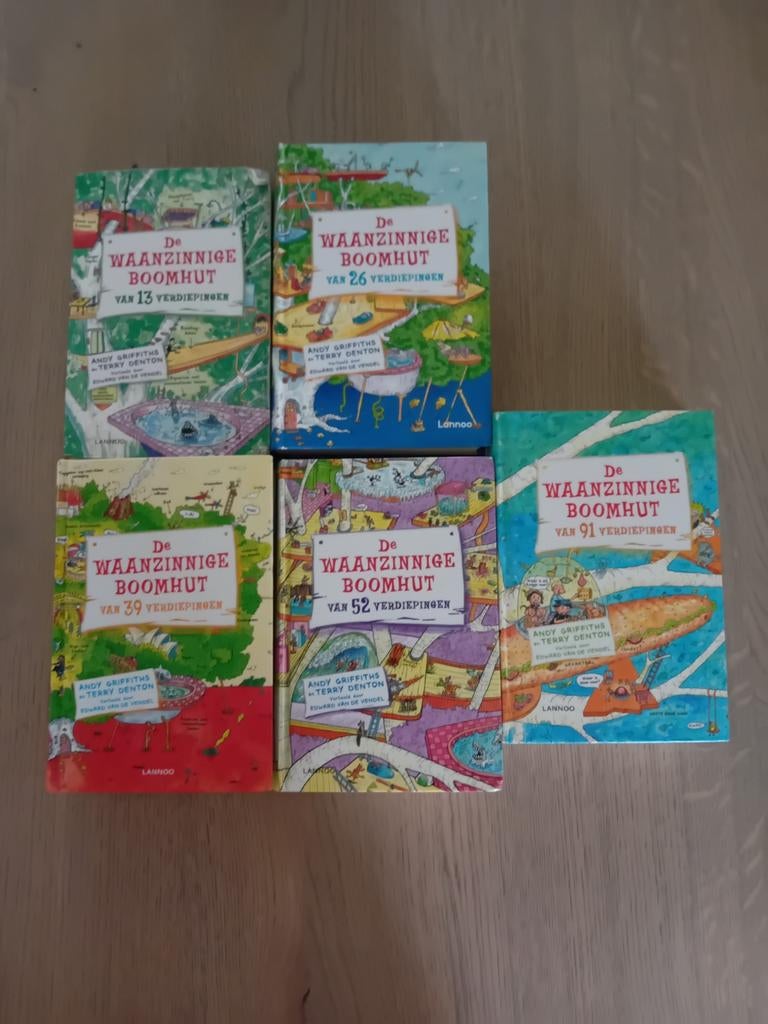 De Waanzinnige Boomhut boeken, Ophalen of Verzenden, Fictie algemeen