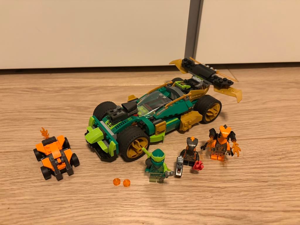 Lego ninjago 71763 lloyd’s race car, Lego, Ophalen of Verzenden, Zo goed als nieuw, Ninjago