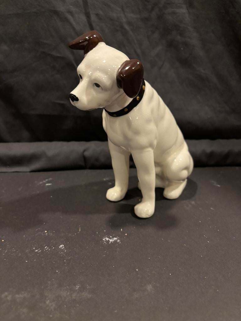 Porseleinen hond. ( Nipper ), Antiek en Kunst, Antiek | Porselein, Ophalen of Verzenden