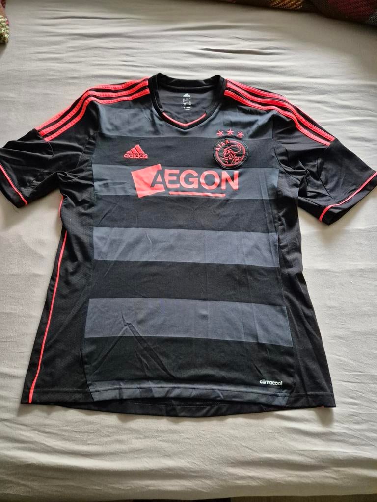 Ajax uitshirt 2012/2013 Sigthórsson #9 - Maat L, Maat 52/54 (L), Zwart, Ophalen of Verzenden, Adidas