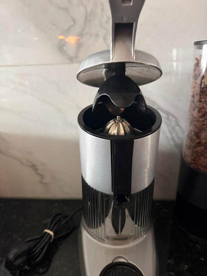 Princess Citruspers - Zilverkleurig, Witgoed en Apparatuur, Juicers, Gebruikt, Ophalen of Verzenden