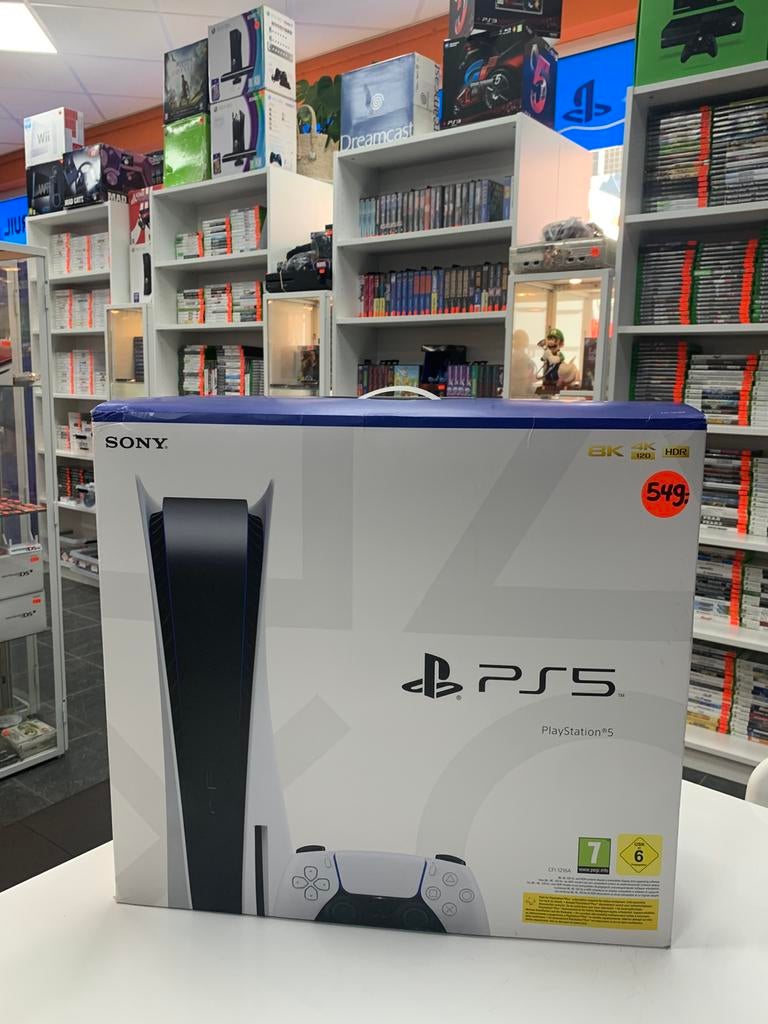 PlayStation 5 825GB Disk editie met extra’s en garantie❗️, Ophalen of Verzenden, Refurbished