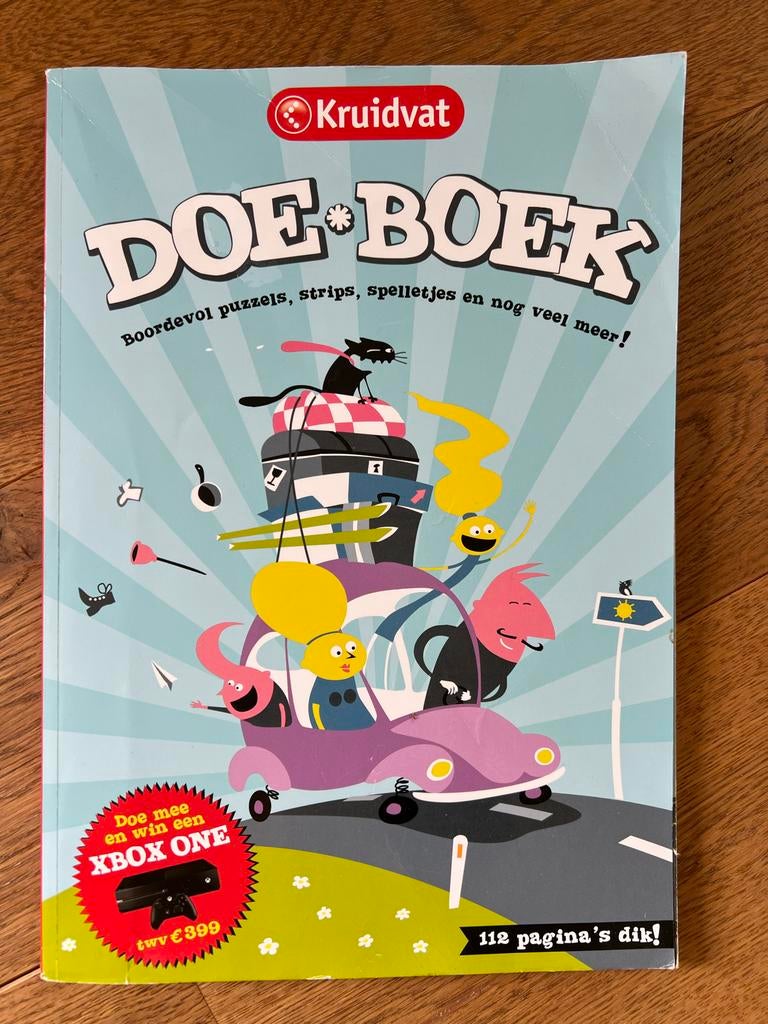 Kruidvat Doe-Boek: Puzzels, Strips, Spelletjes & Meer!, Ophalen of Verzenden, Zo goed als nieuw