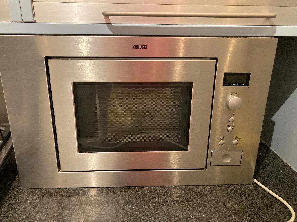 Zanussi inbouwmagnetron, Witgoed en Apparatuur, Magnetrons, Ophalen, Gebruikt, Inbouw