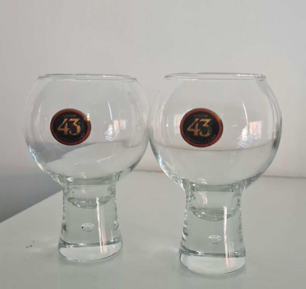 Licor 43 glazen nieuw!, Ophalen of Verzenden, Nieuw