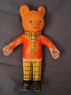 Vintage Rupert  de Beer rubberen speelgoedfiguur, Ophalen of Verzenden, Gebruikt