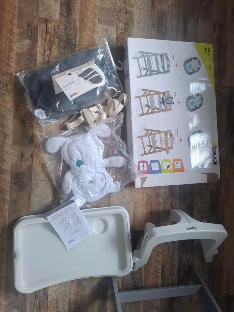 Hauck meegroeistoel grijs kinderstoel, Ophalen, Gebruikt, Switch