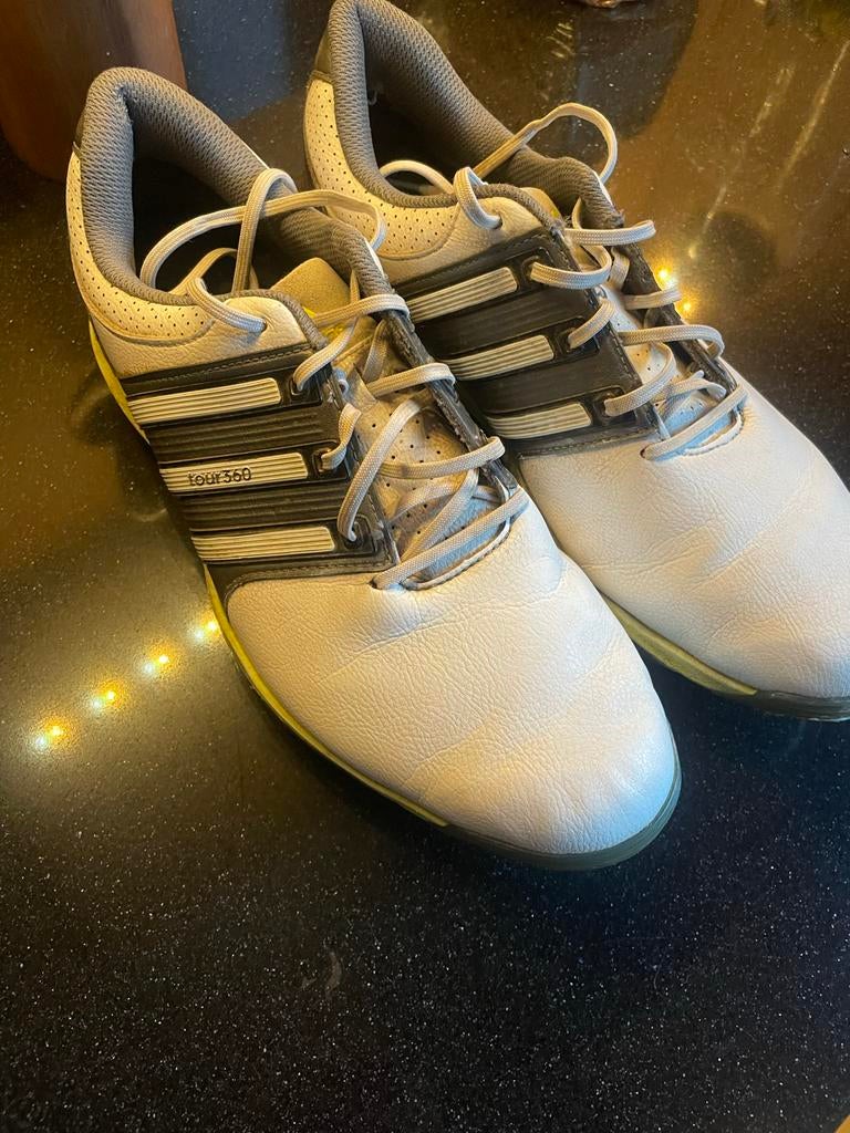 Adidas Tour 360 golfschoenen met nieuwe noppen, Ophalen, Gebruikt, Schoenen, Overige merken