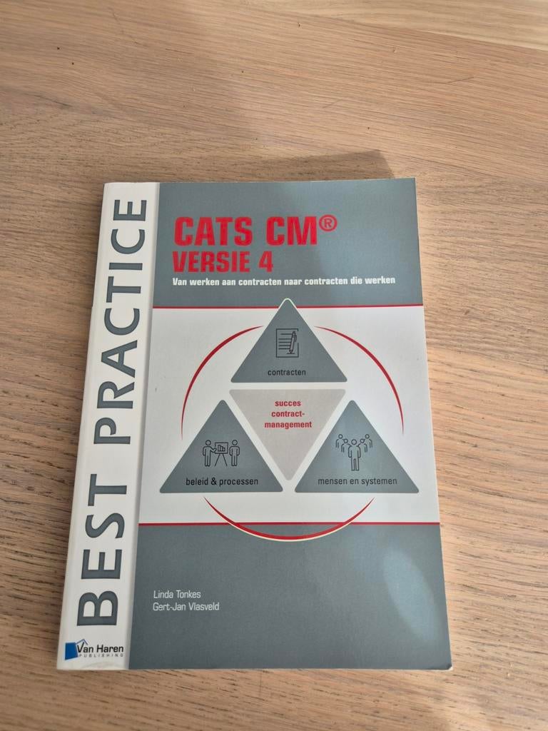CATS CM Versie 4: Contractmanagement Best Practice, Boeken, Studieboeken en Cursussen, Nieuw, HBO, Gamma, Ophalen of Verzenden