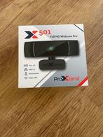 ProXtend X501 Full HD Webcam Pro met Microfoon, Nieuw, Ophalen of Verzenden, Windows, Monitorclip