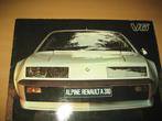 Alpine Renault A310 V6 nederlandse folder brochure, Ophalen, Gelezen, Overige merken