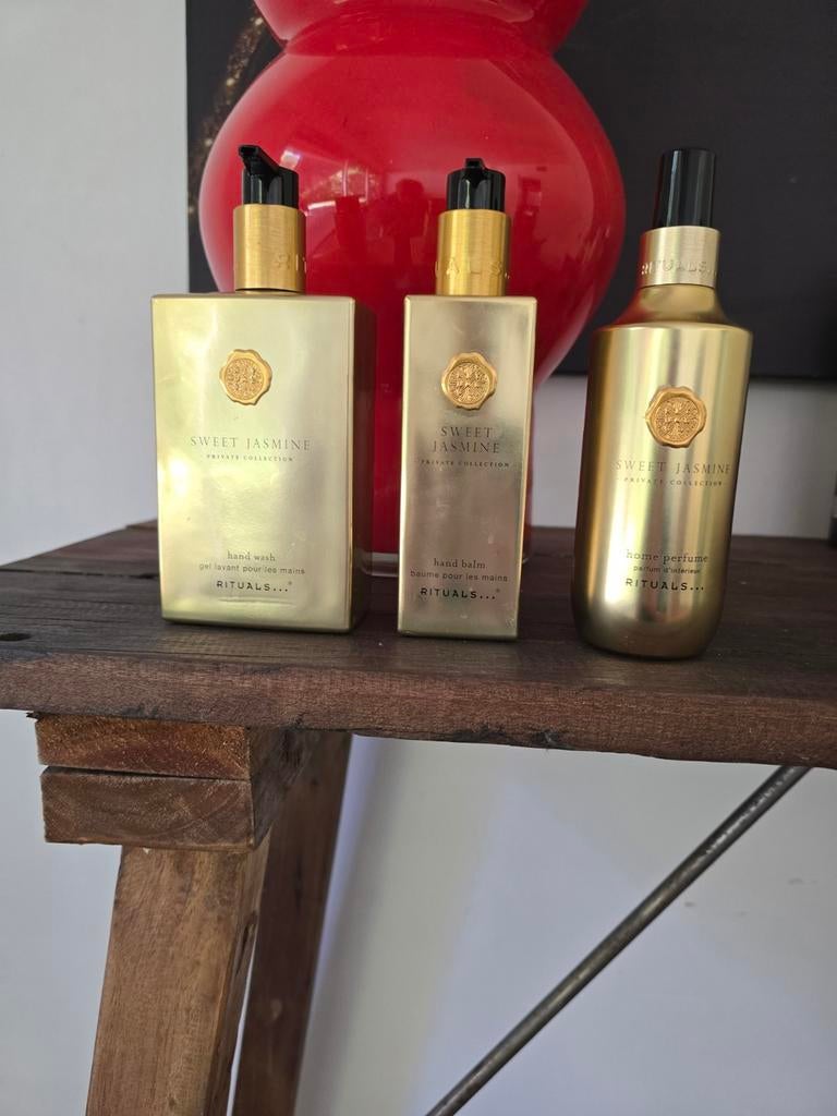 Rituals Sweet Jasmine Handverzorging & Home Parfum Set, Ophalen of Verzenden, Zo goed als nieuw, Bad & Douche