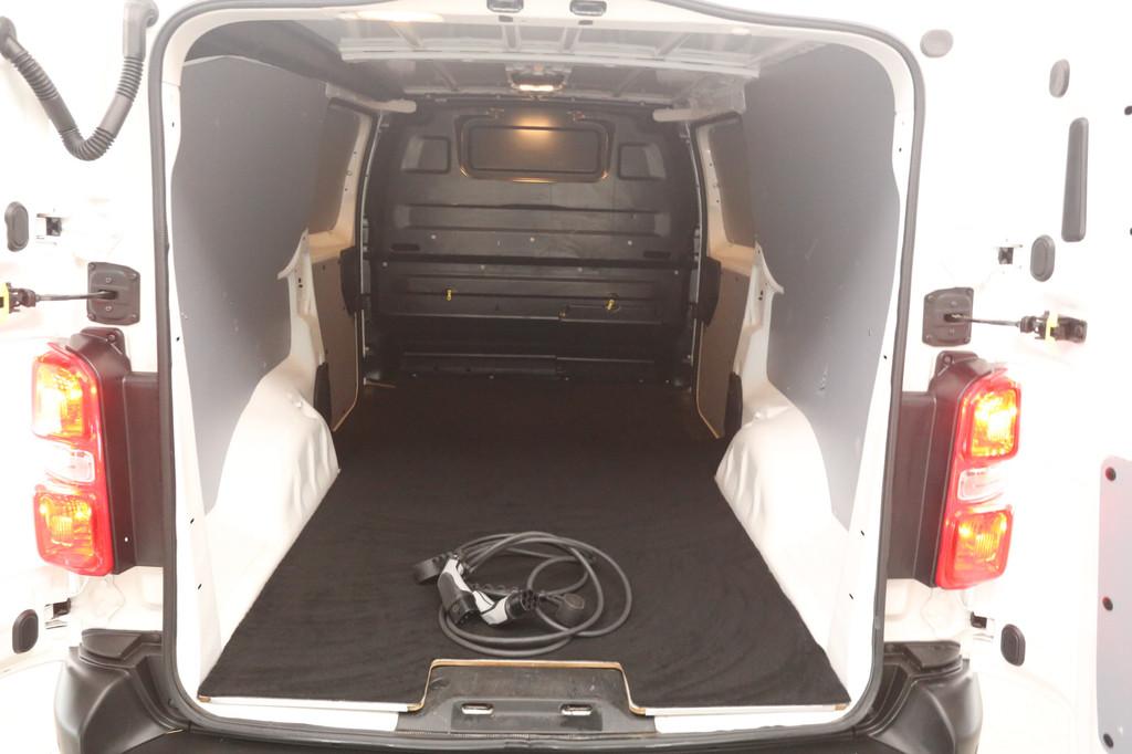 Opel Vivaro-e 75 kWh L3H1 | Snelladen | SOH 92% | Clima | Ca, Auto's, Bestelauto's, Automaat, Gebruikt, Wit, Opel