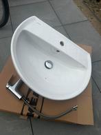 Geberit wastafel & kraan, Ophalen, 50 tot 100 cm, Zo goed als nieuw, Minder dan 100 cm