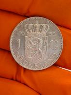 Zilveren 1 Gulden munt Koningin Juliana 1955, Postzegels en Munten, Munten | Nederland, 1 gulden, Koningin Juliana, Zilver, Ophalen of Verzenden