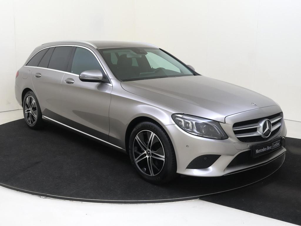 Mercedes-Benz C-klasse Estate 180 Business Solution / Stoelv, Auto's, Mercedes-Benz, Automaat, Leder en Stof, Parkeerassistent