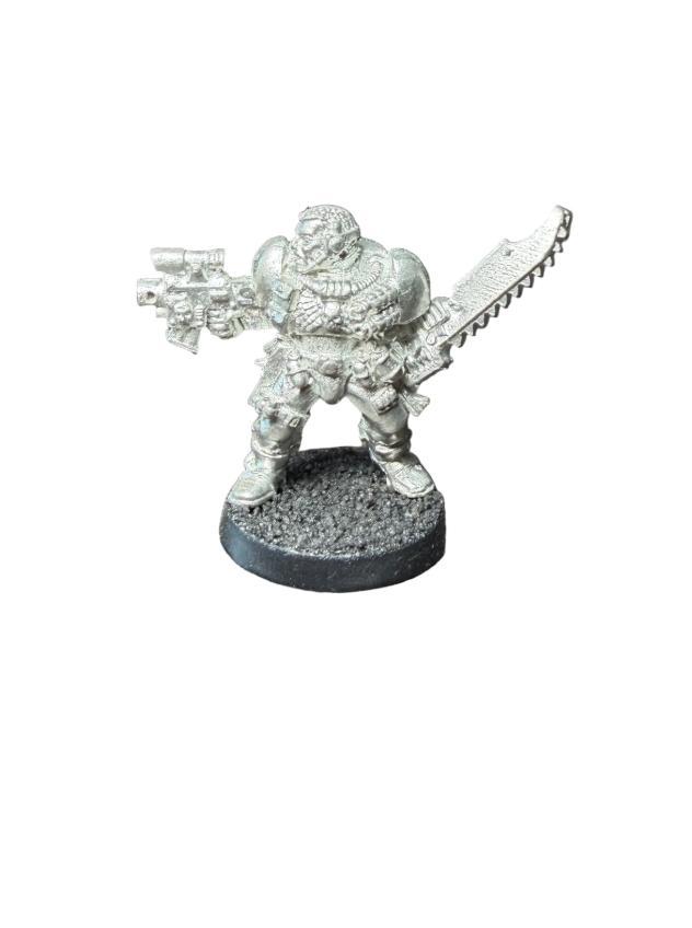 Warhammer 40K Space Marine Scout, Hobby en Vrije tijd, Wargaming, Zo goed als nieuw, Warhammer, Ophalen of Verzenden