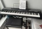 Piano (Thomann DP-26) + piano seat, Muziek en Instrumenten, Piano's, Ophalen, Zwart, Zo goed als nieuw, Digitaal