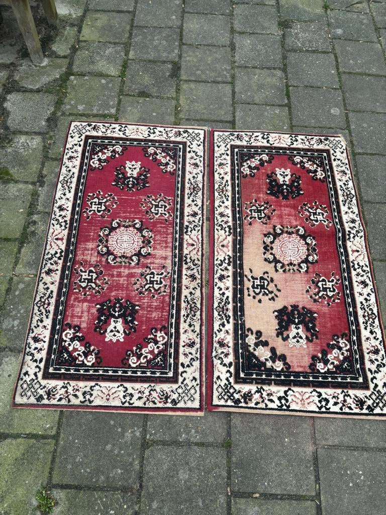 Vloerkleedjes 2x 140x70 cm alle 2 voor 25 euro, 100 tot 150 cm, Zo goed als nieuw, Overige kleuren, Rechthoekig