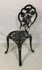 Gietijzeren bistro stoel, Ophalen, Gebruikt, Metaal