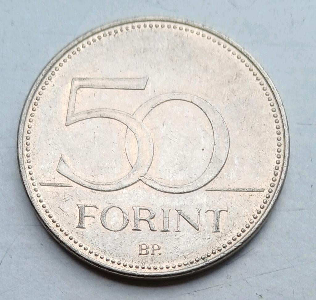 50 Forint munt Hongarije 2003, Postzegels en Munten, Munten | Europa | Niet-Euromunten, Ophalen of Verzenden, Hongarije