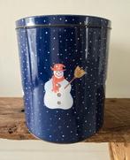 Blik met winter- / sneeuw taferelen, Verzamelen, Blikken, Ophalen of Verzenden, Gebruikt, Overige