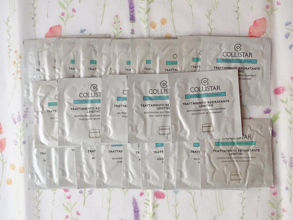 Collistar Rehydrating Soothing Treatment (25 proefjes), Ophalen of Verzenden, Nieuw, Gehele gezicht, Verzorging