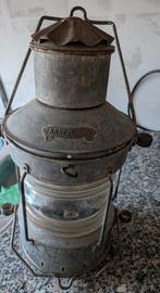 Mooie oude scheepslamp zie foto, Ophalen of Verzenden