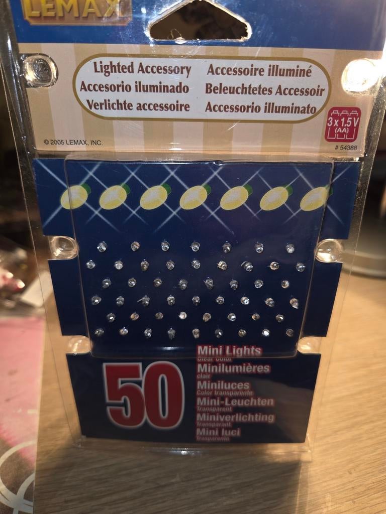 Lemax verlichte accessoires, Ophalen of Verzenden