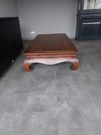 Antieke Opium Salontafel - Massief Hout, Ophalen of Verzenden