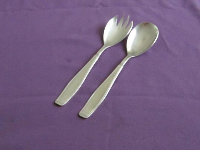 1 slabestek, slacouvert 20,5cm Gero Zilmeta Carre 562, Gebruikt, Ophalen of Verzenden, Rvs of Chroom, Vaatwasserbestendig