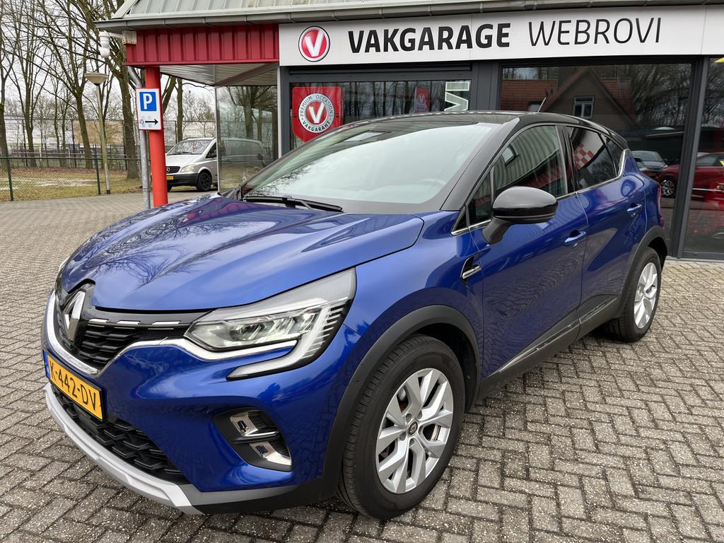 Renault Captur 1.0 TCe 100 Intens Two-tone 1e Eigenaar, Voorwielaandrijving, Gebruikt, Euro 6, Blauw