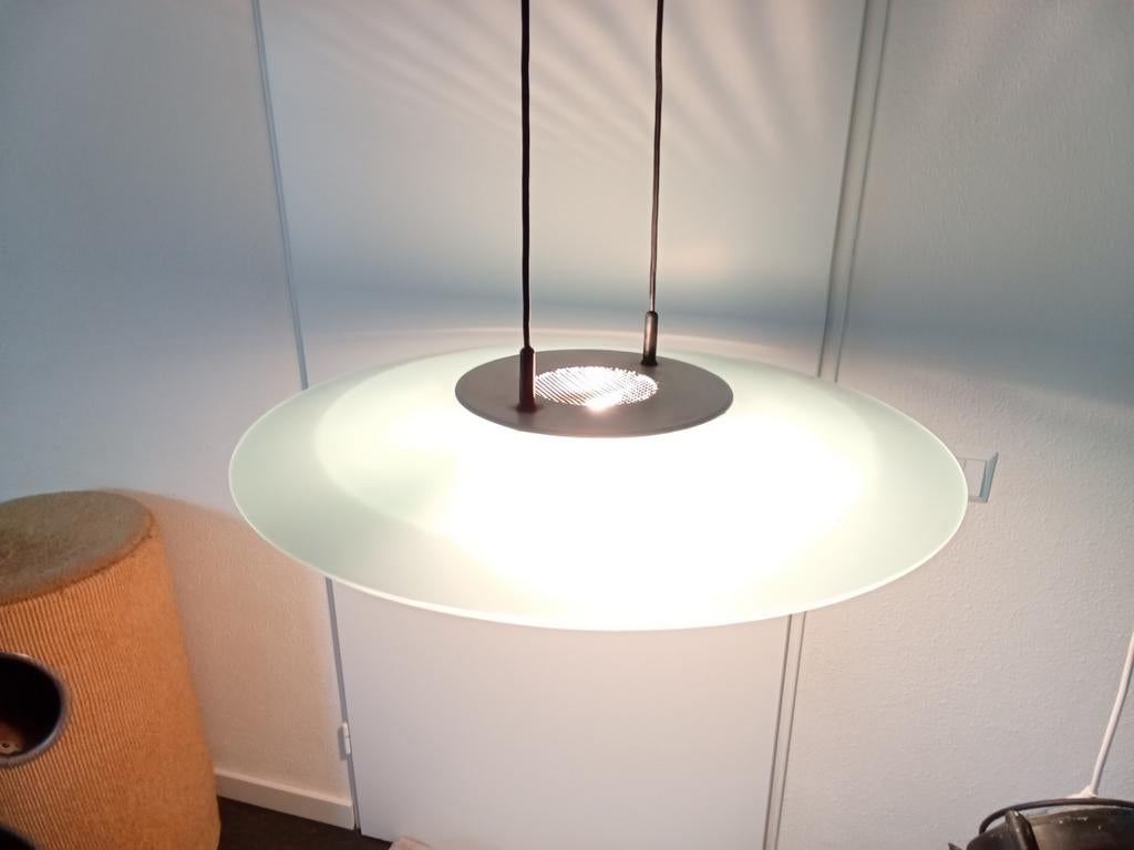 Vintage design Sargot Nebula hanglamp, van Jordi Vilardell, Ophalen, Glas, Minder dan 50 cm, Gebruikt