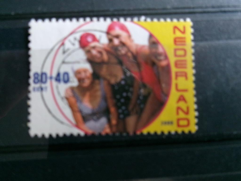 2000 - zwemsters (553a), Verzenden, Gestempeld