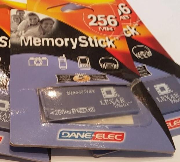 Memorystick danelec 256Mb lexar media, Ophalen, Memory stick, Lexar, Nieuw