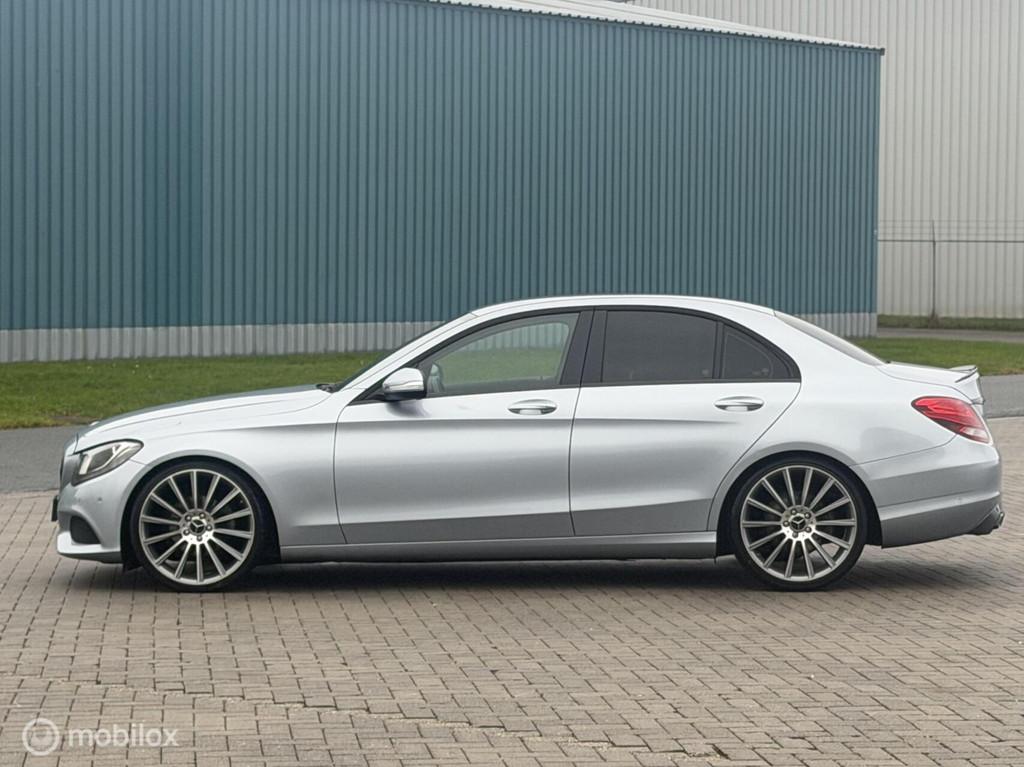 Mercedes C-klasse 200 CDI, Leer, 20inch Amg , Blikvanger !, Auto's, 1385 kg, Gebruikt, 4 cilinders, Bedrijf