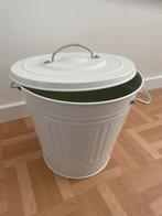 Wasmand / opberg emmer ongebruikt, Ophalen, Nieuw, IJzer, Met deksel