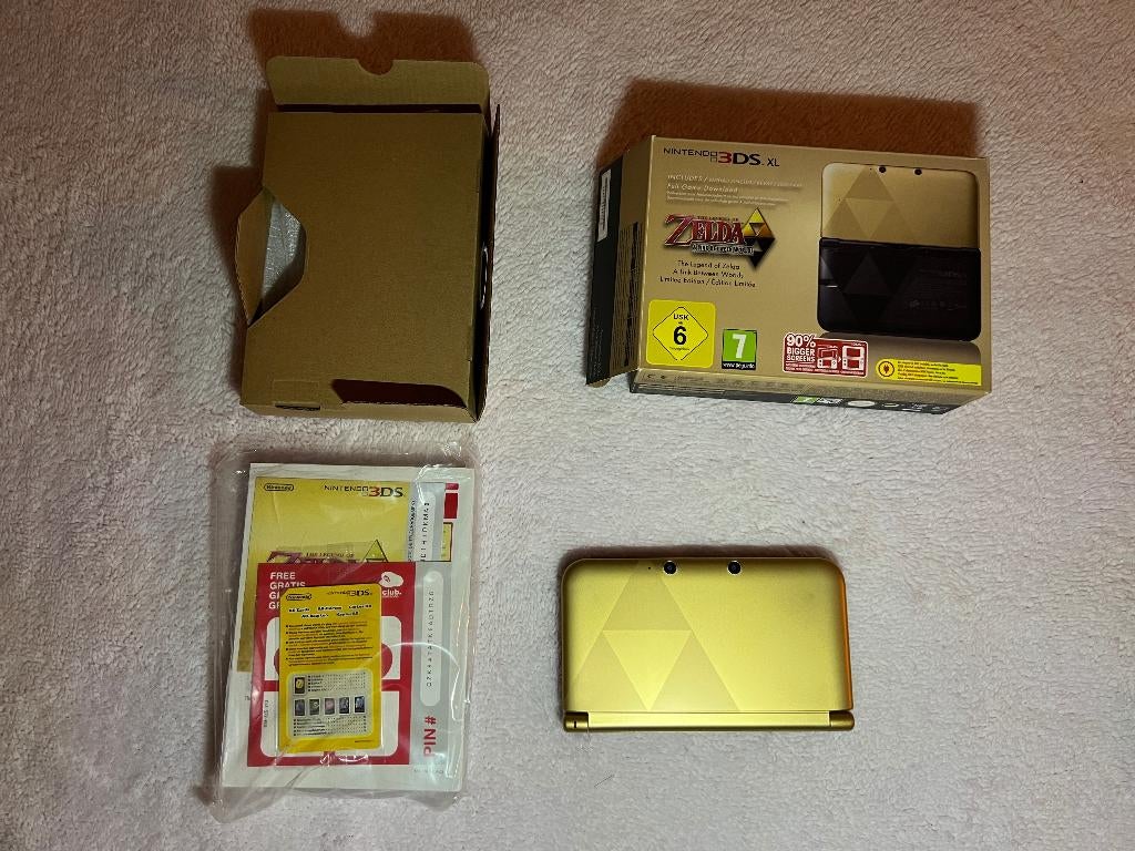 Nintendo 3DS XL - A Link Between Worlds Limited Edition, Spelcomputers en Games, Spelcomputers | Nintendo 2DS en 3DS, Ophalen of Verzenden