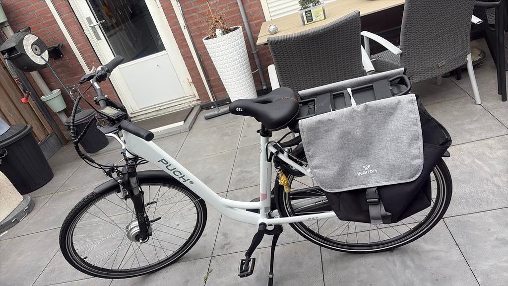 Puch damesfiets, Zo goed als nieuw, 47 tot 51 cm, 30 tot 50 km per accu, Ophalen