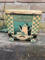 Vintage Wyfla "Vierge Noire" Koffieblik - Jaren '30, Verzamelen, Blikken, Ophalen of Verzenden, Gebruikt, Koffie, Overige merken